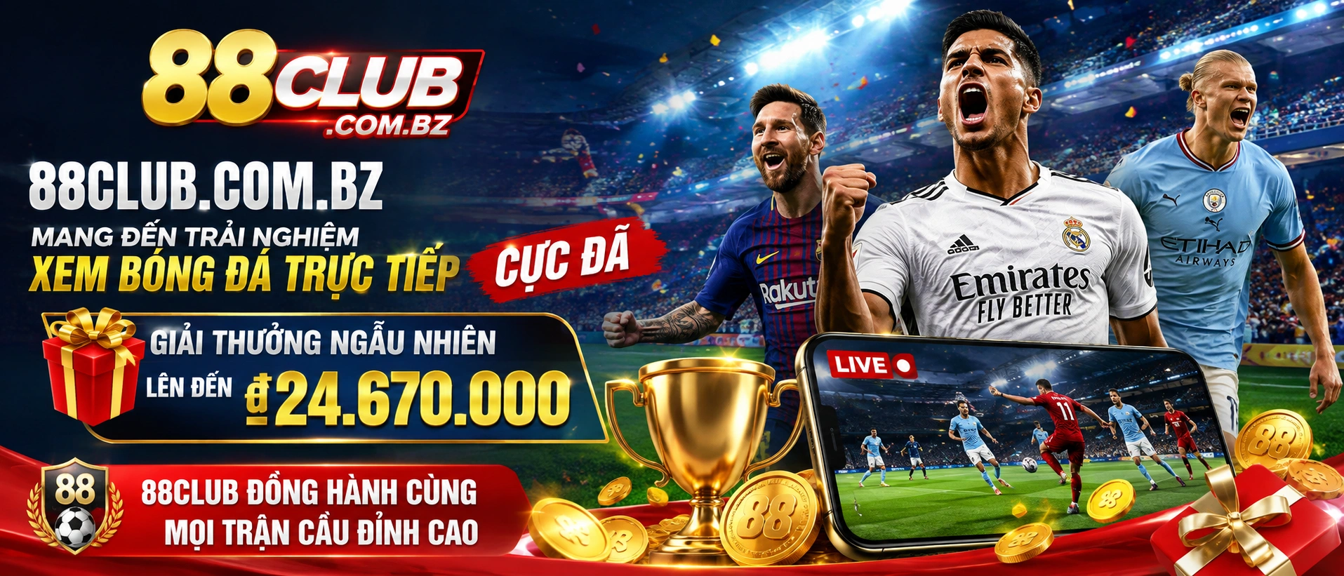 88club giao diện sảnh chơi giải trí trực tuyến