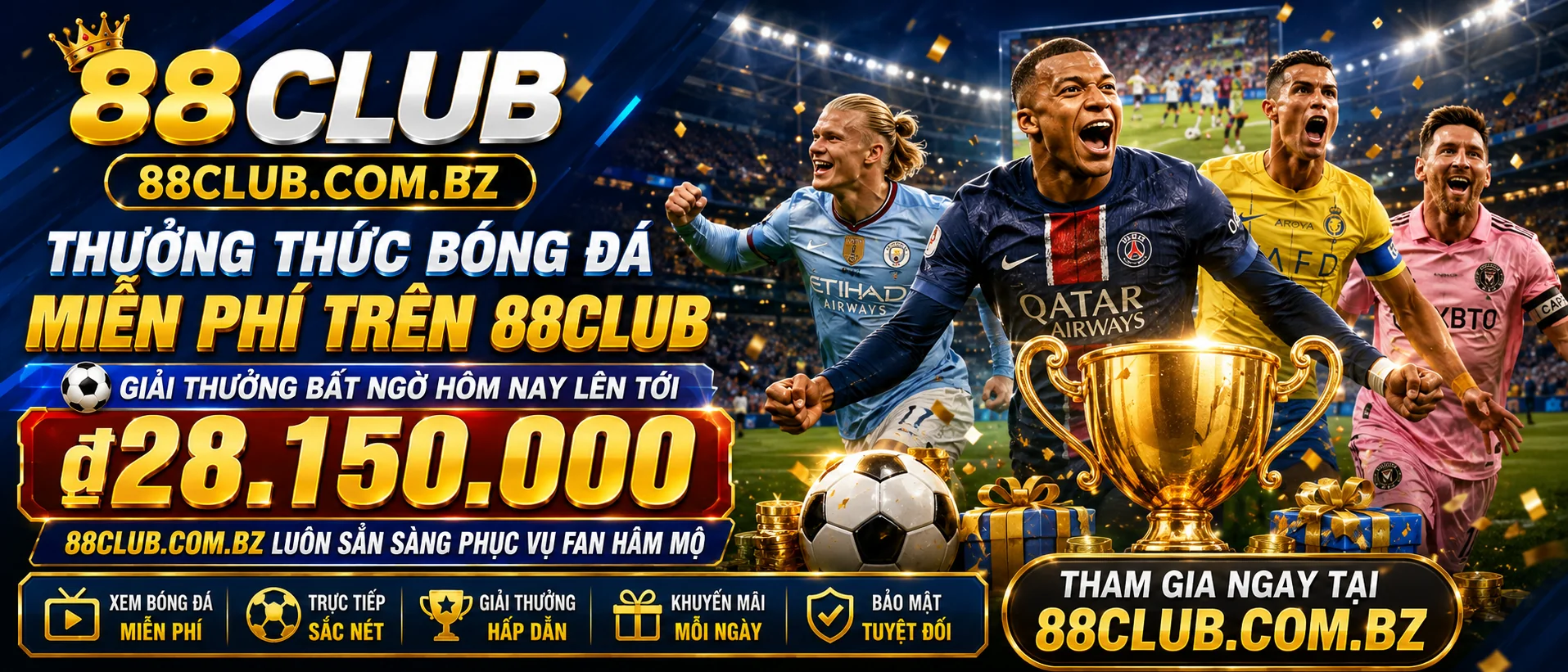 88club khu ưu đãi hàng tuần cho thành viên VIP
