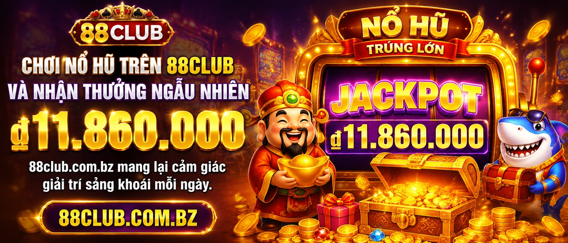 Giao diện danh mục Nổ Hũ tại 88club