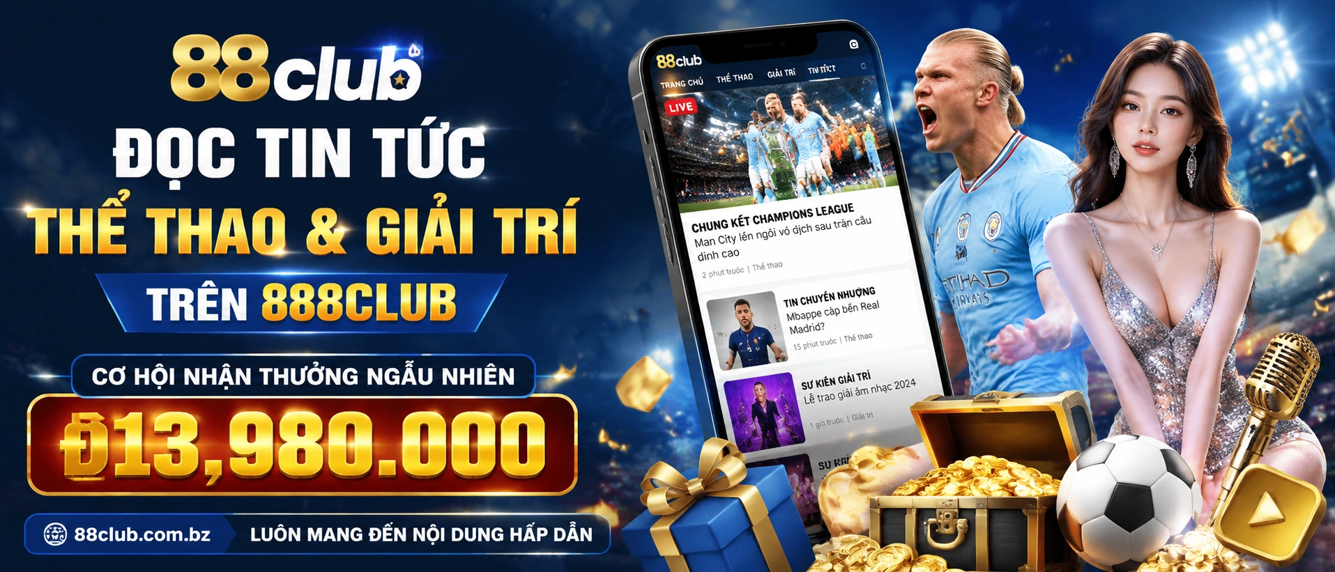 Thẻ tin nổi bật về ưu đãi thành viên và quà đăng ký
