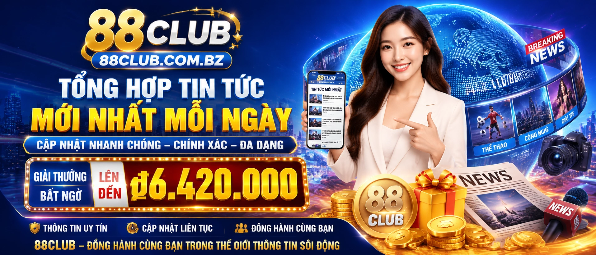 Thẻ tin về cập nhật VIP, quà sinh nhật và ưu tiên hỗ trợ
